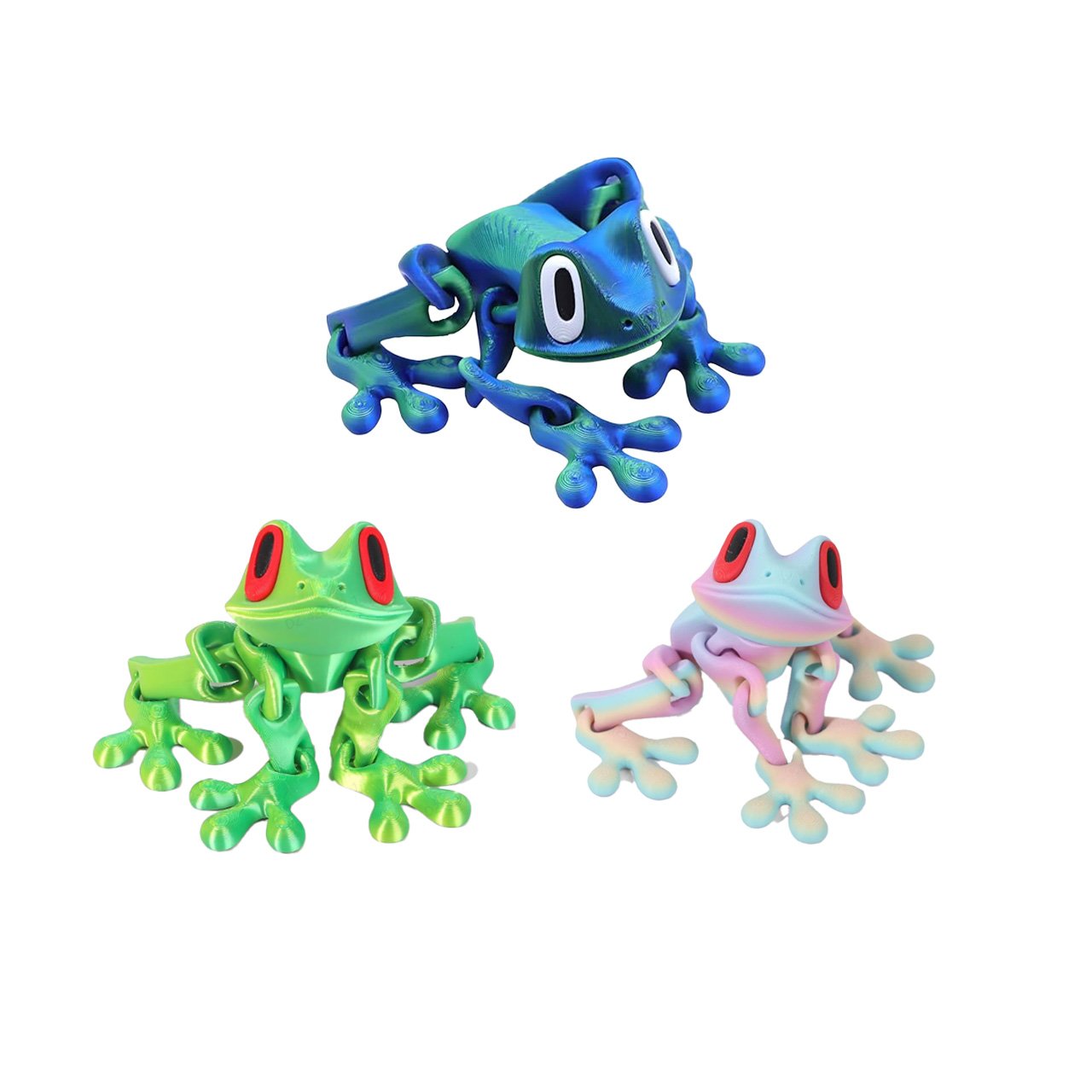 ?3D Printed Magnet Frog Toy