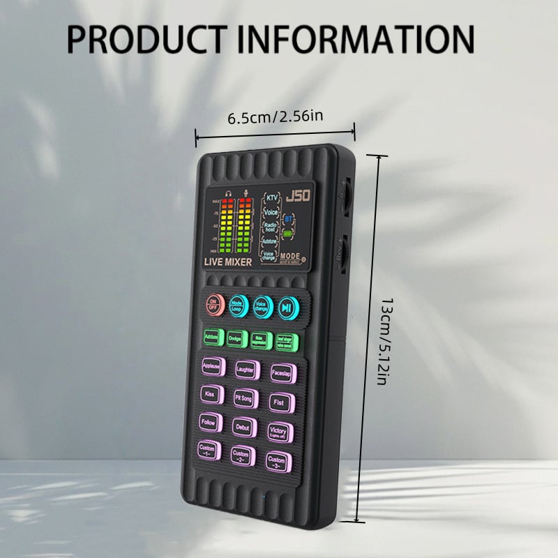 š¤Live Sound Card ā Portable Voice Changer