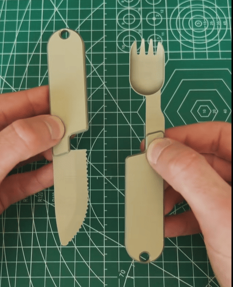 Camping Eating Utensils Set