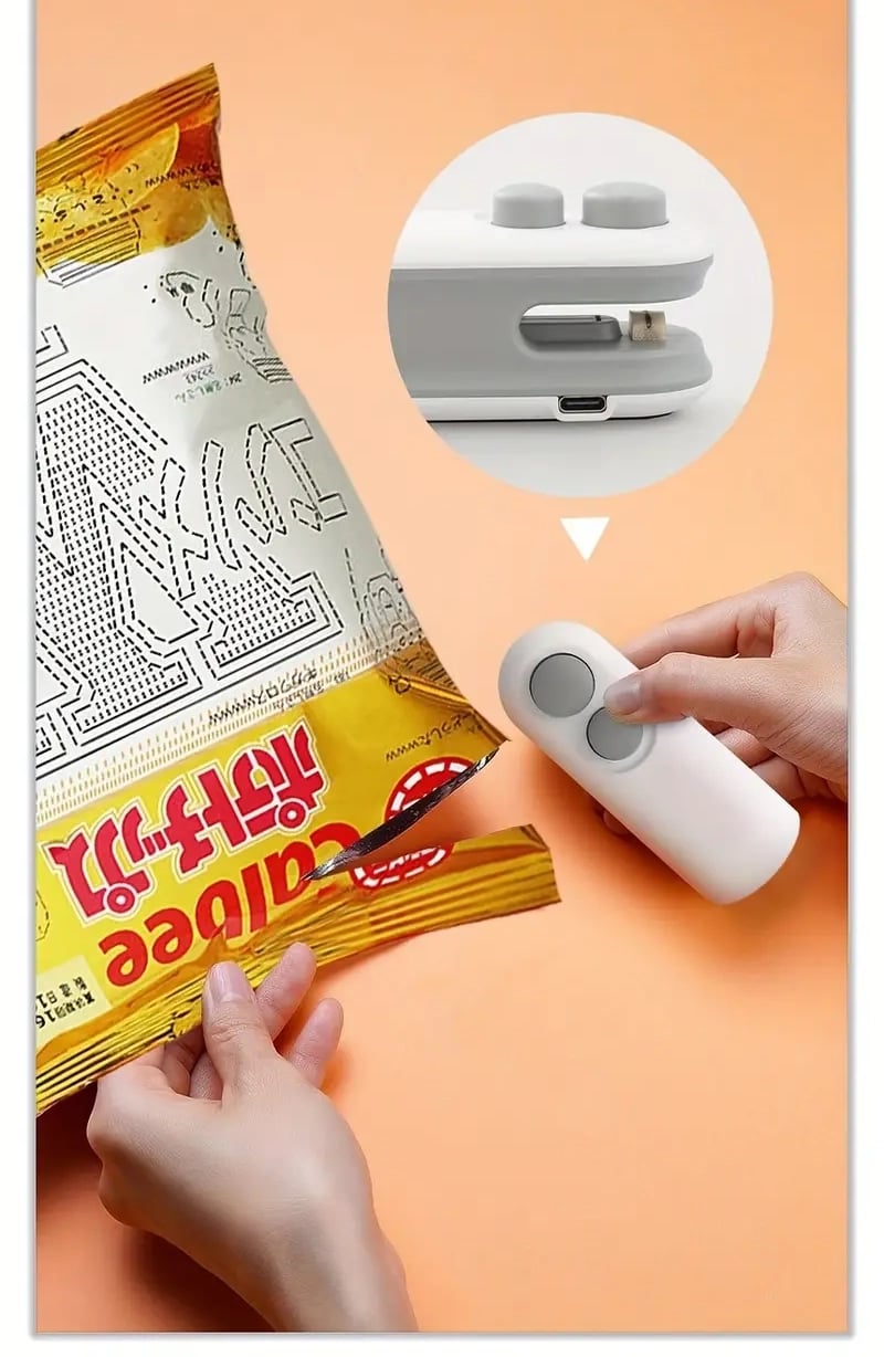 🍽️ Keep Your Food Fresh ✨ Ultimate Home Sealing Machine - For Long-Lasting Freshness & Flavor