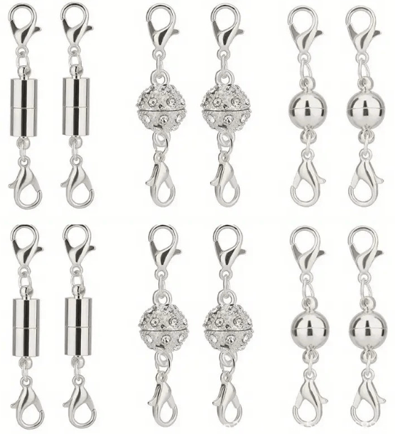 🔥Magnetic Necklace Clasps and Closures 1 Set ( 6 PCS )
