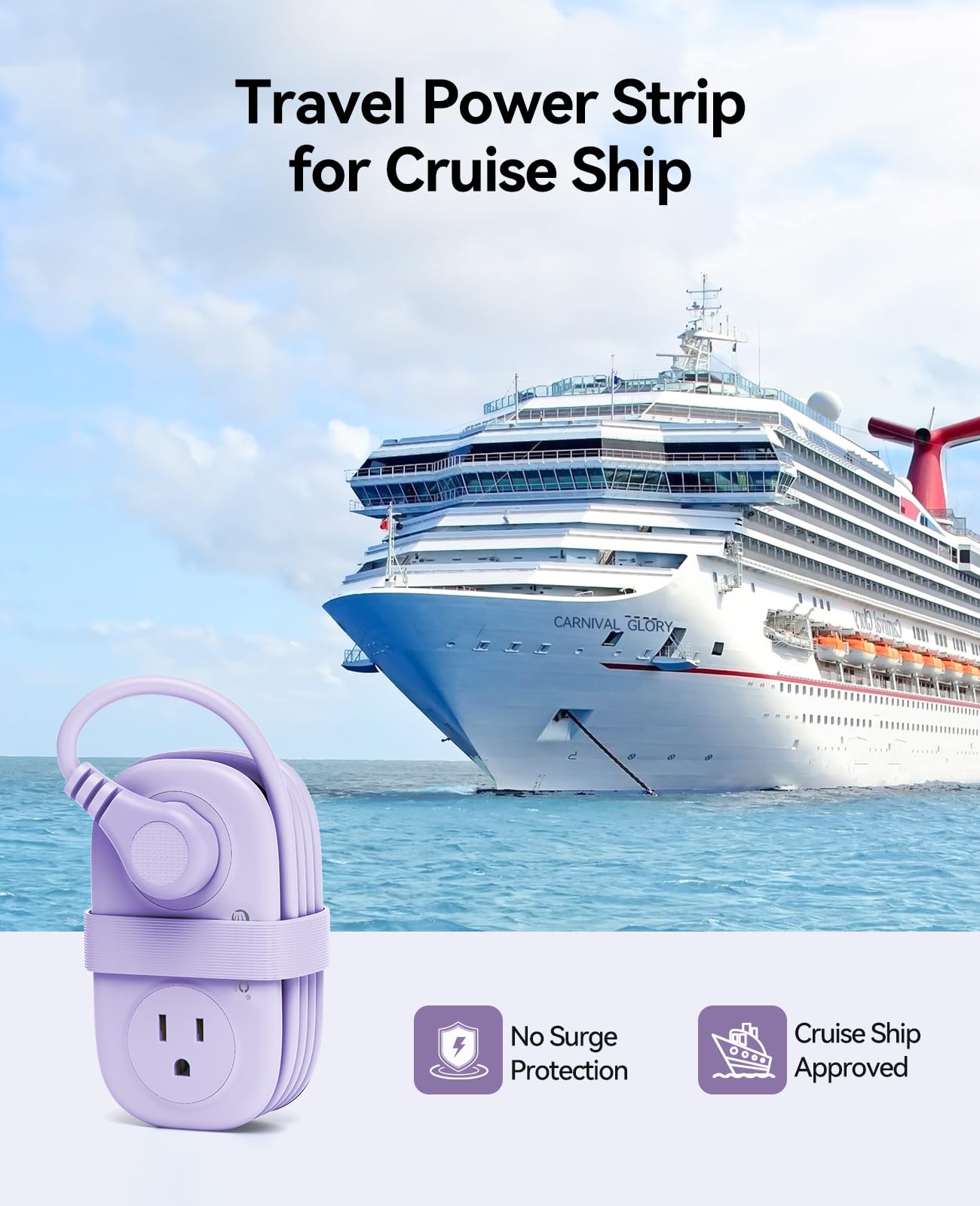 🔥7 in 1 Travel Power Strip