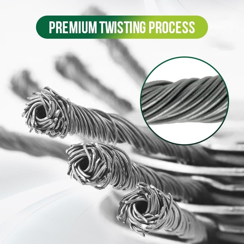 BUY 2 GET 1 FREE6 inch Steel Wire Brush Cutter Trimmer Head