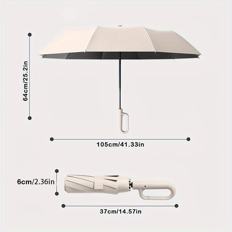 Creative Ring Buckle Windproof Reinforced Umbrella