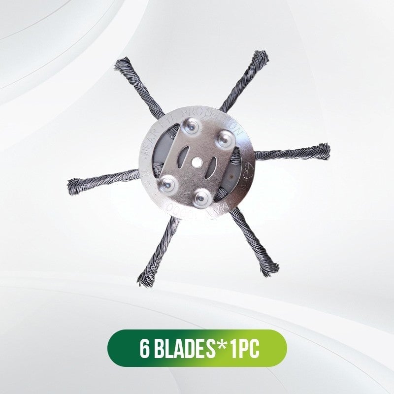 BUY 2 GET 1 FREE6 inch Steel Wire Brush Cutter Trimmer Head