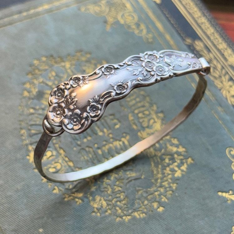 Handmade Spoon Bangle - Crafted by Vintage Spoon