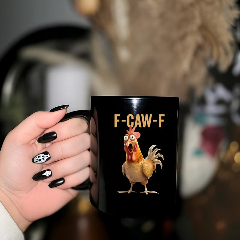 ?F-Caw-F Funny Chicken Mug
