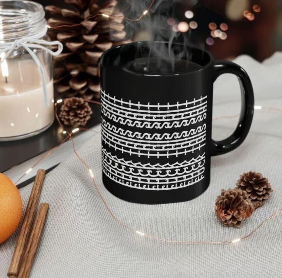 Hidden Message Coffee Mug Unique Gift for Work Bestie