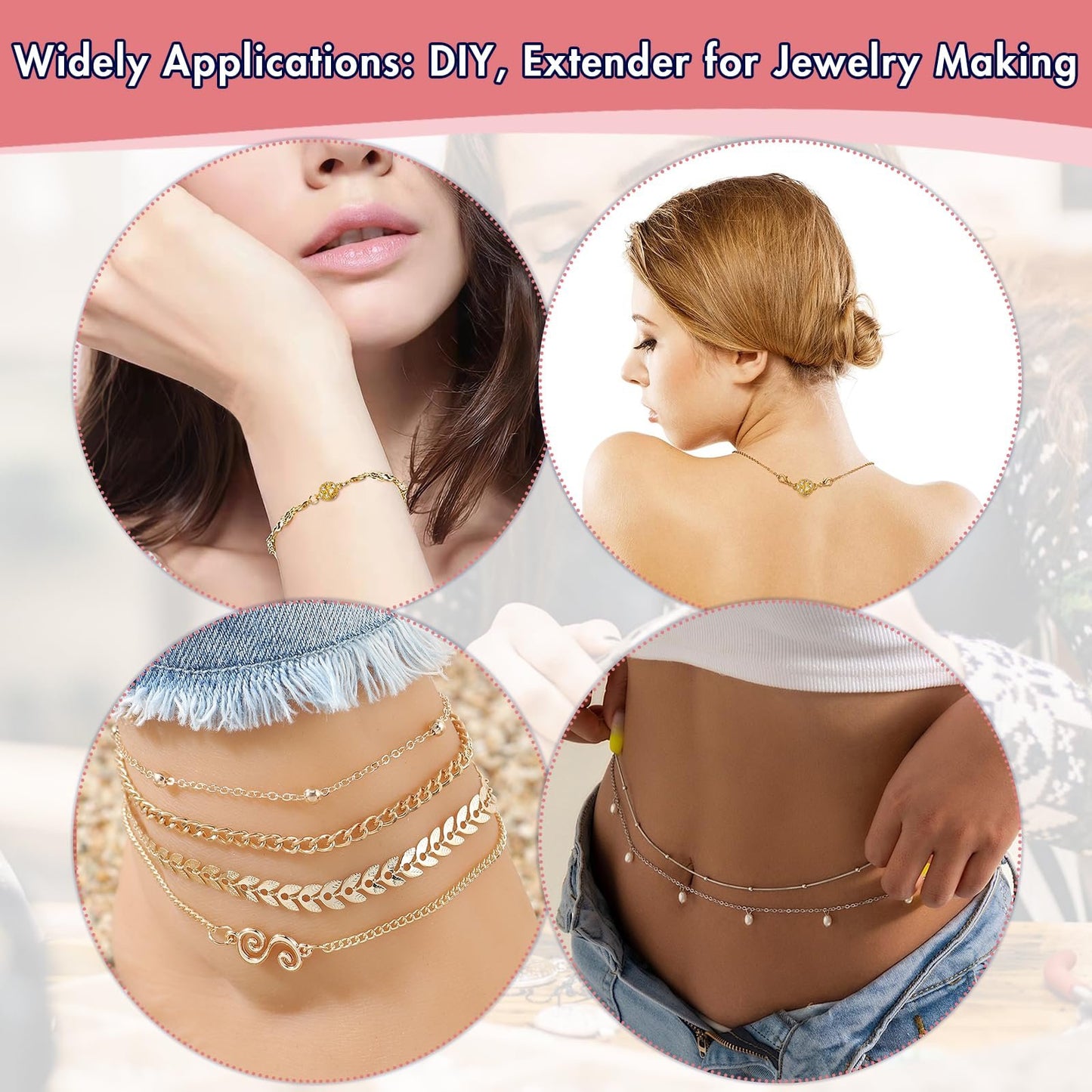🔥Magnetic Necklace Clasps and Closures 1 Set ( 6 PCS )