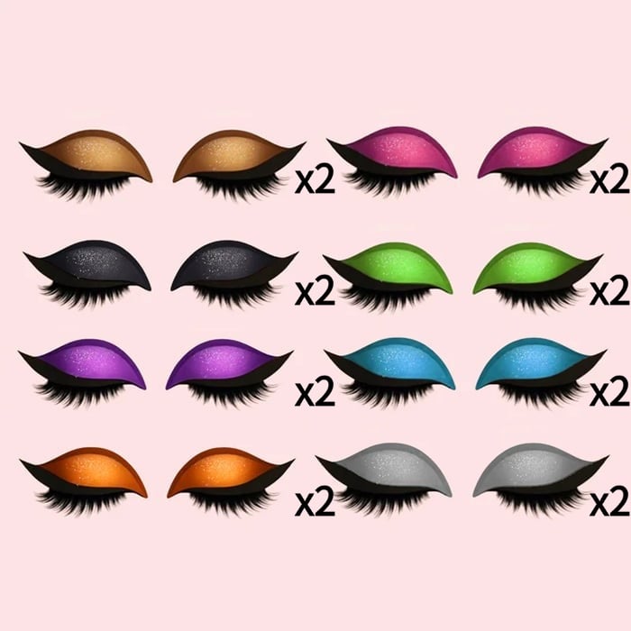 Lazy Eye Shadow Eyelash Patch