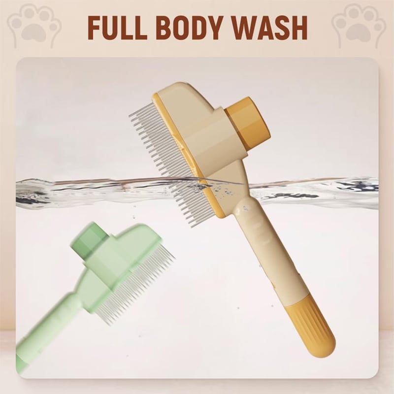 š„Self-cleaning Pet Flea Comb Grooming Brush