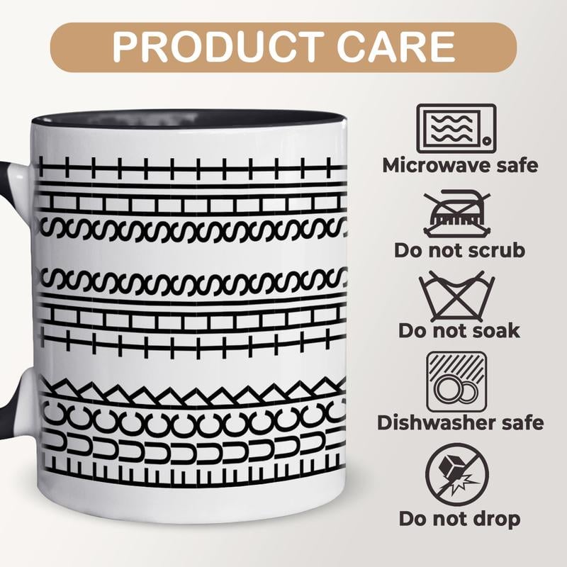 Hidden Message Coffee Mug Unique Gift for Work Bestie