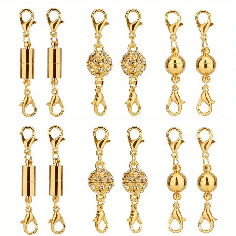 🔥Magnetic Necklace Clasps and Closures 1 Set ( 6 PCS )