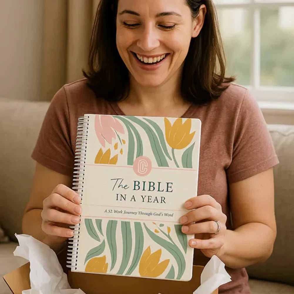 The Bible In A Year - 52 Week Bible Journal