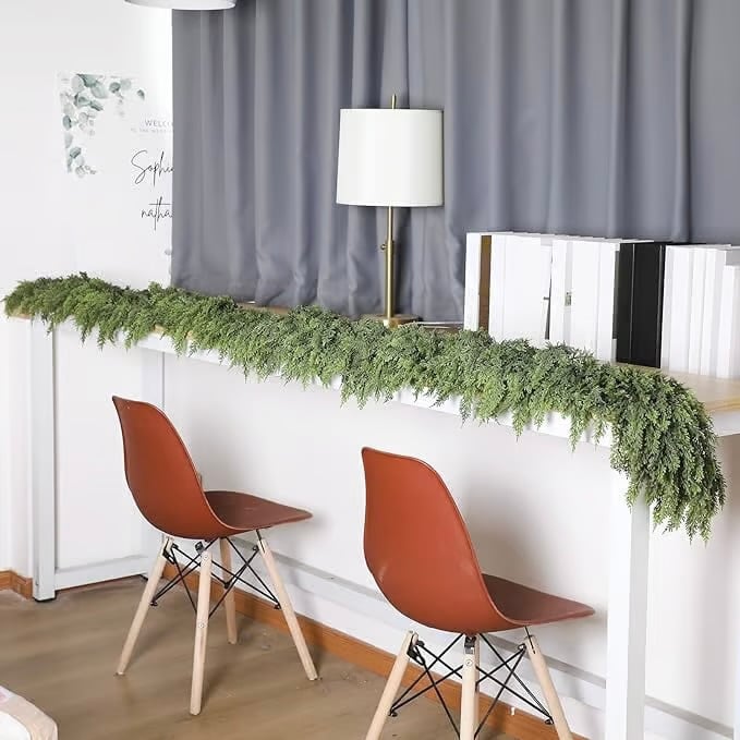 🎅⛄2025 Christmas Artificial Cedar Garland🎄