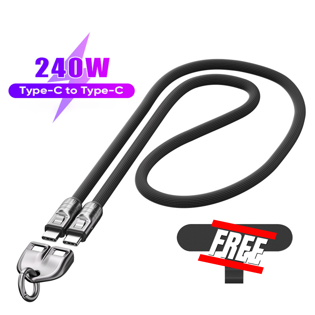 🔥240W USB-C Fast Charging Phone Lanyard