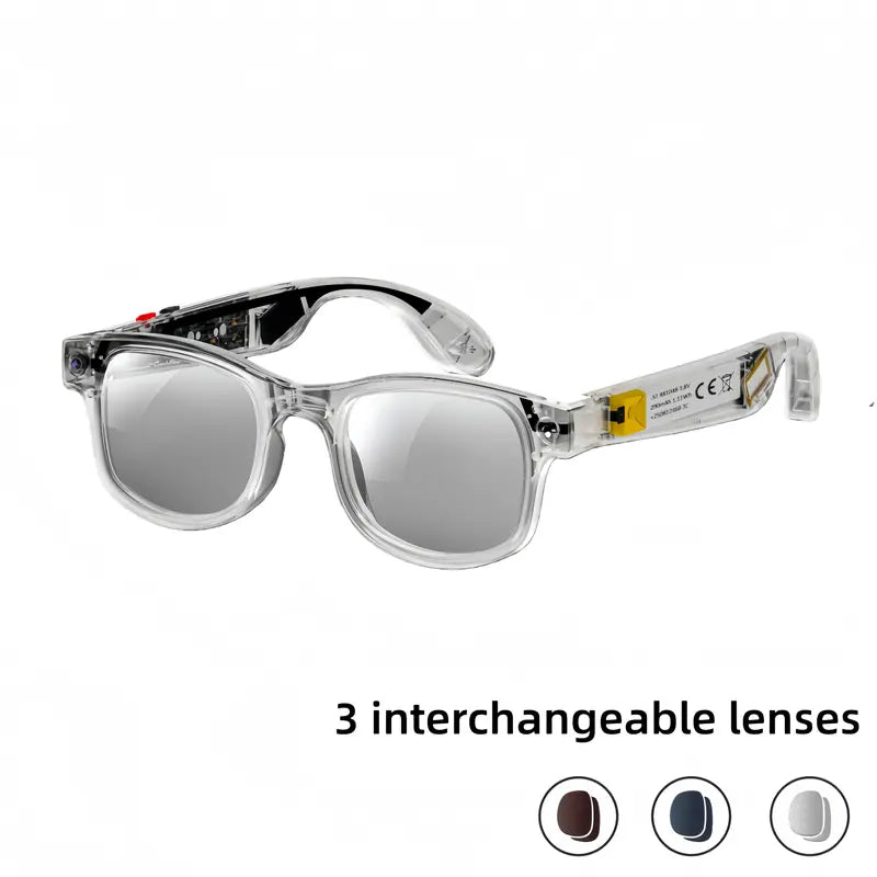 Tiktrove AI Smart Camera Glasses