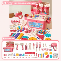 Hippo ProBuilder Case 152 pcs (Pink)