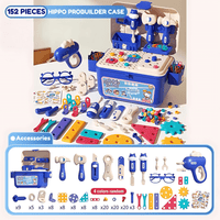Hippo ProBuilder Case 152 pcs (Blue)