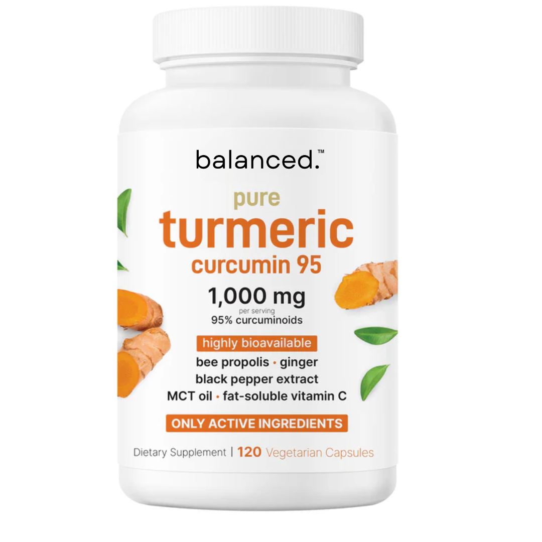 Turmeric Curcumin with Black Pepper & MCT Oil – 120 Capsules