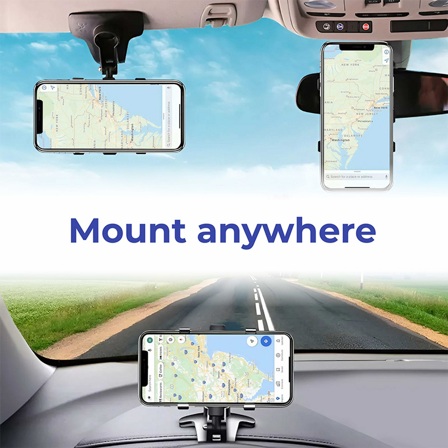 360° Dashboard Phone Holder