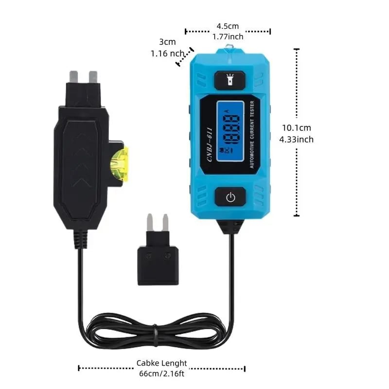 🔥🚗✨Automotive circuit fault probe tester