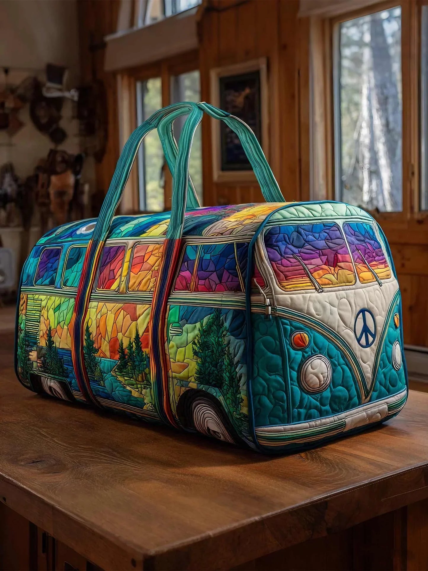 Heritage Journey Quilted Duffle Bag