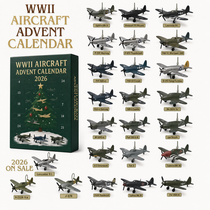 2026 Aircraft Advent Calendar World War II Plane