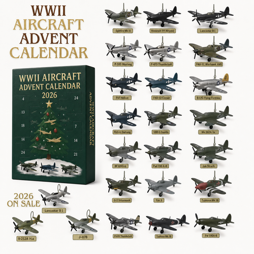 2026 Aircraft Advent Calendar World War II Plane