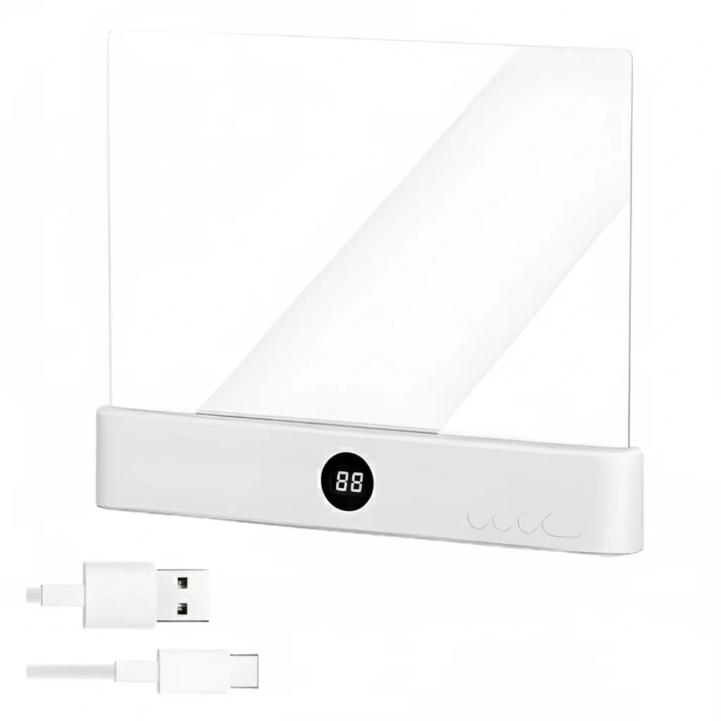 Smart LED Book Light - Read in Peace 🌙