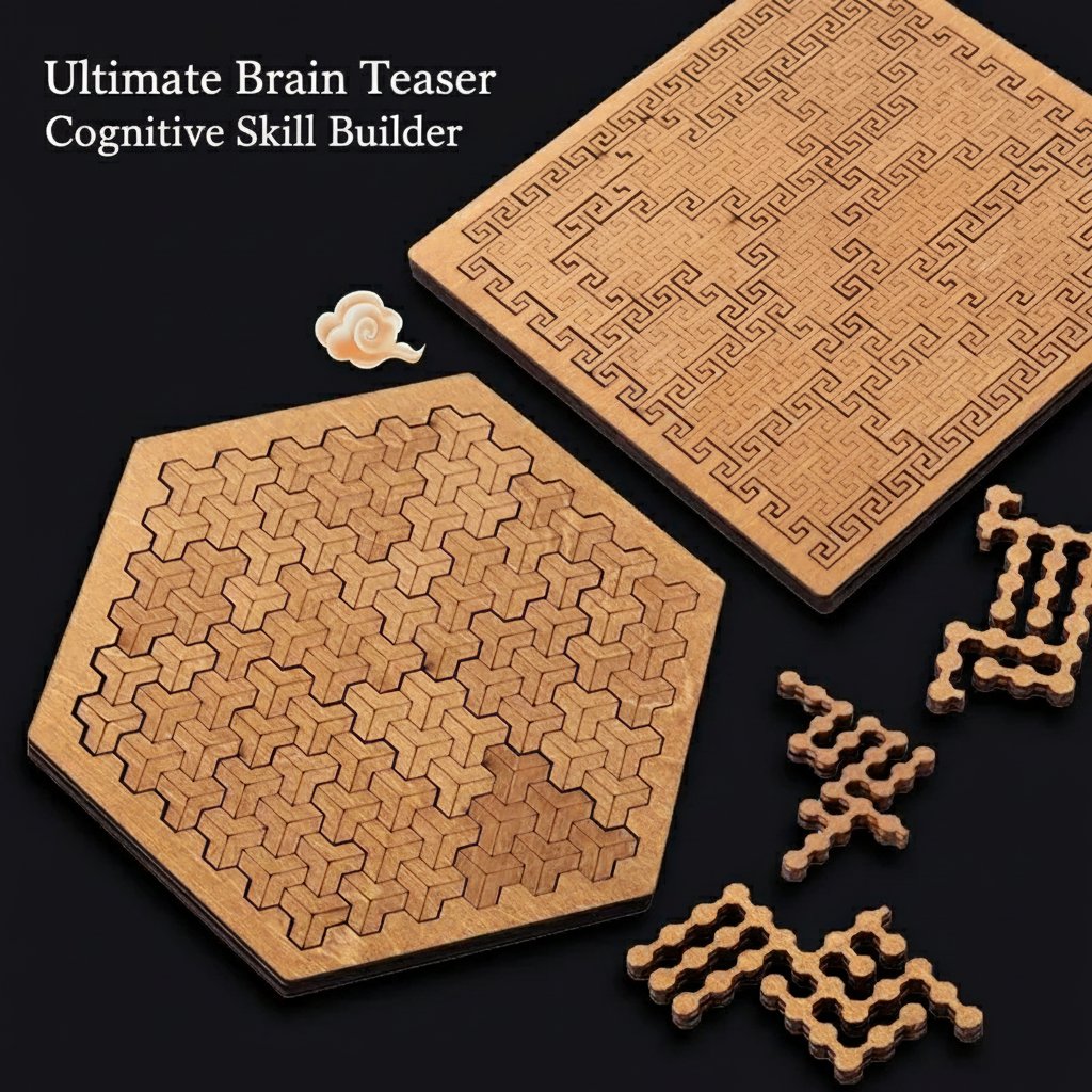 🎄🧩Fractal Tray Puzzles