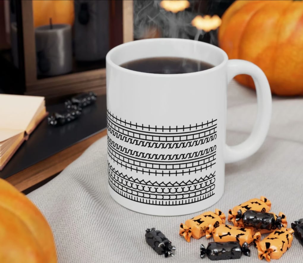 Hidden Message Coffee Mug Unique Gift for Work Bestie
