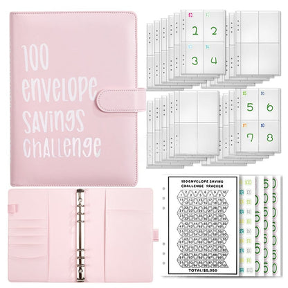🔥🤑✉️100 Envelope Savings Challenge Book