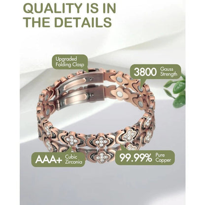 Tiktrove Adjustable Healing Magnetic Bracelet for Women