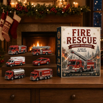 🚜Build the Fleet Collection 24-Day Vehicle Advent Calendar Series | ✨A New Adventure Every Morning