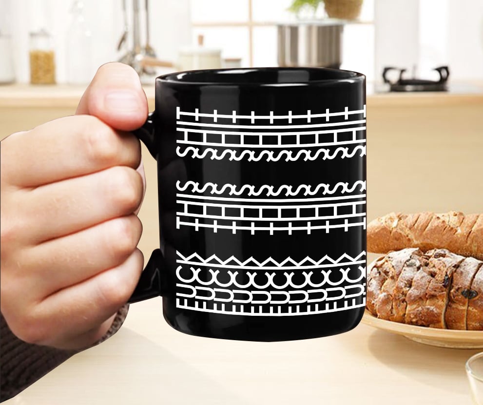 Hidden Message Coffee Mug Unique Gift for Work Bestie