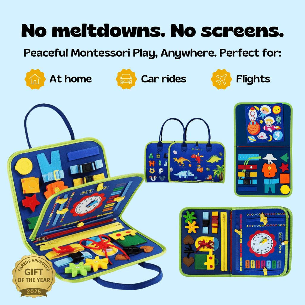 Tiktrove Montessori Busy Board