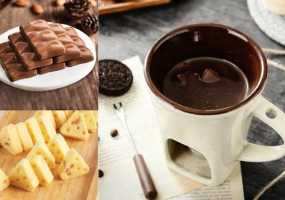 Multi-Functional Ceramic Fondue Mug