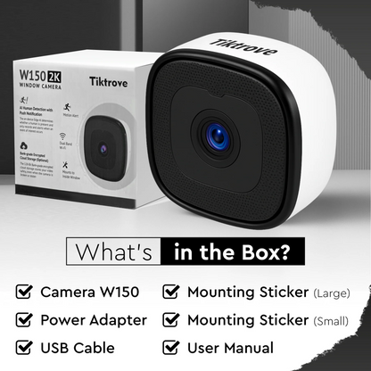 Tiktrove 3MP W150 Window Camera