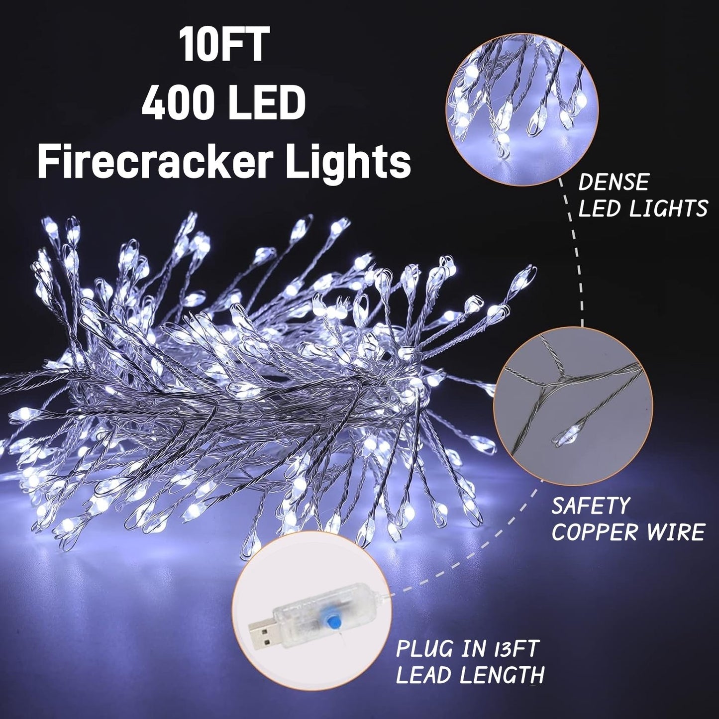 🎁Waterproof Twinkle Fairy Lights