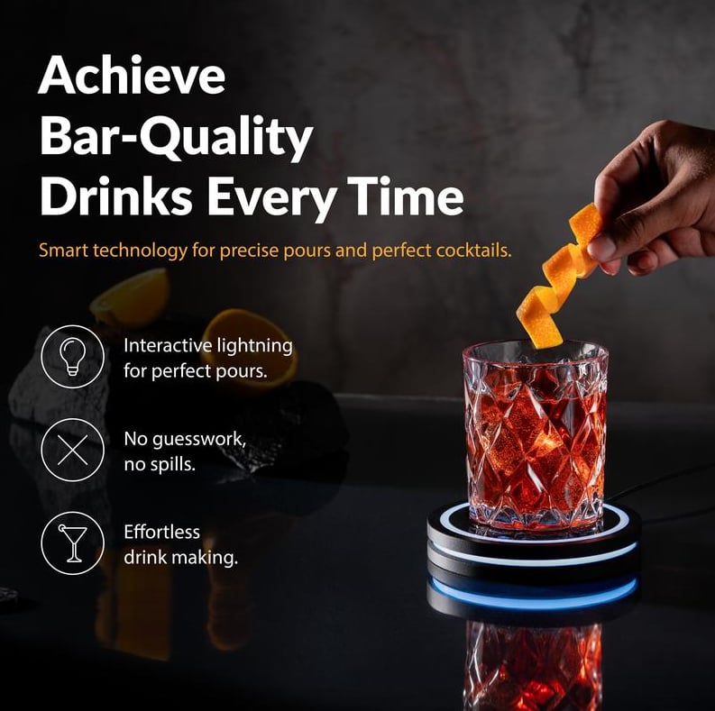 Smart Coaster 2.0 Cocktail Machine – Your Home Smart Mixologist