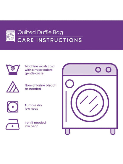 Heritage Journey Quilted Duffle Bag