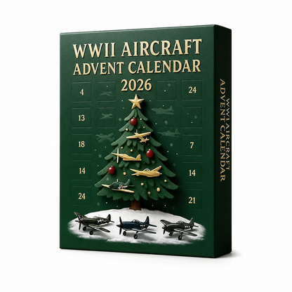 2026 Aircraft Advent Calendar World War II Plane