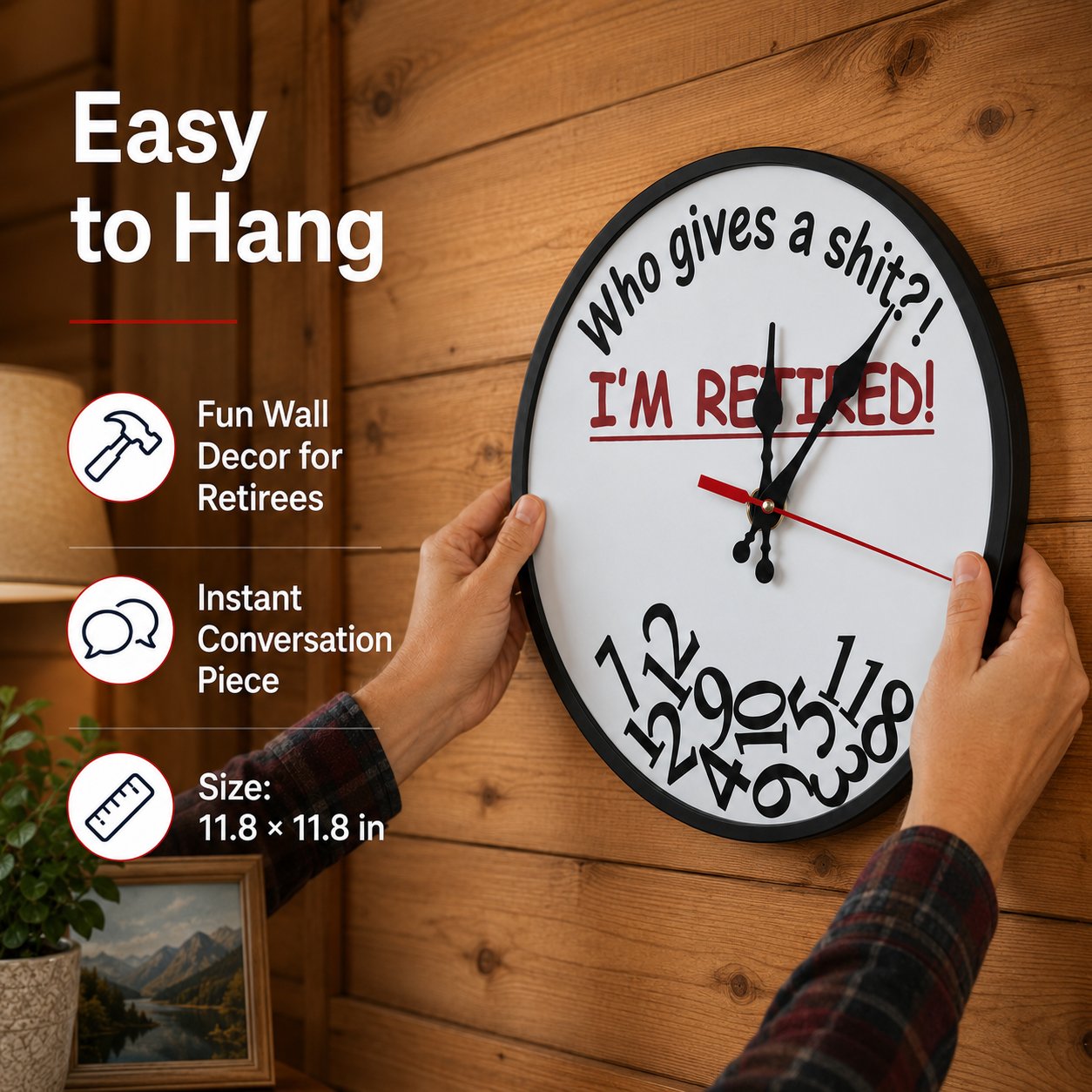 ⏰ Who Cares What Time It Is? You’re Retired! 🎉