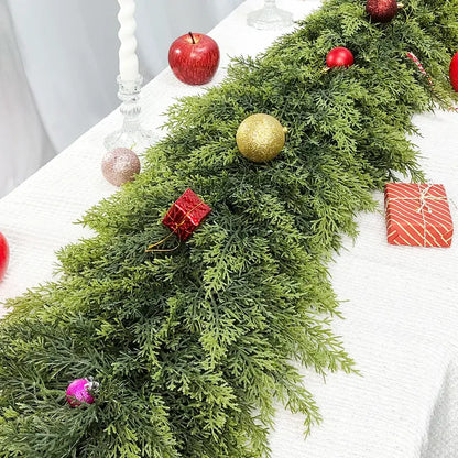 🎅⛄2025 Christmas Artificial Cedar Garland🎄