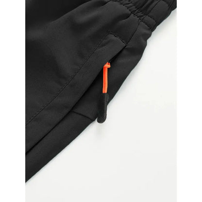 🔥5-piece set Men's Drawstring Zipper Pocket Shorts, Casual ElasticWaist Beach Shorts for Summer