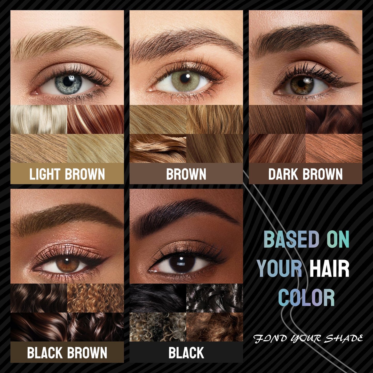 Achieve Perfect Brows Instantly-2-in-1 Dual-Ended Eyebrow Pen