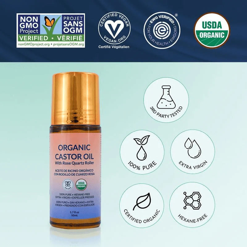 Tiktrove™ Organic Castor Oil Roll-On