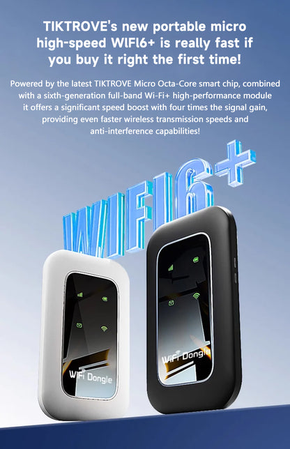 🔥Hot Sale🔥[Power on and use, free for life] All-network portable wifi