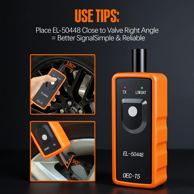 ✨🎅Last-Minute Christmas Offers 🎄⏰EL-50448 Tire Pressure M-onitoring Sensor TPMS Activation Tool OEC-T5 for GM Cars